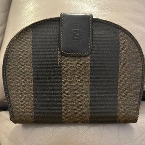 Fendi Pequin Wallet w/ Coin Pouch